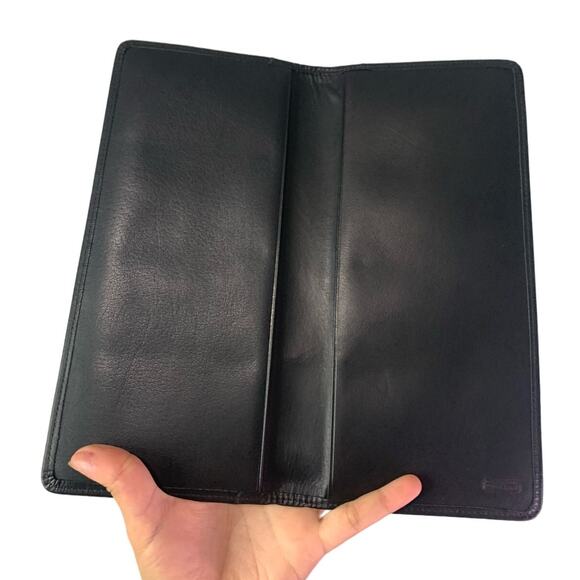 Vintage COACH Black 4700 Business Card File with Box - Picture 5 of 8